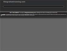 Tablet Screenshot of filmgratisstreaming.com